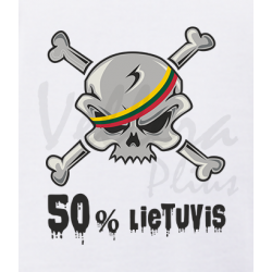 Kaukolė 50 % lietuvis